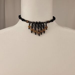 Hand-Made Kahnawake Inspired Beaded Chocker Necklace